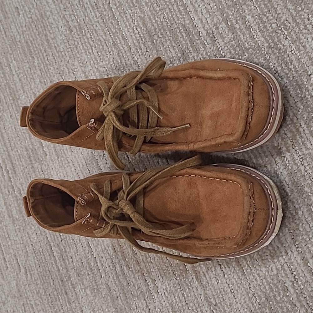 GAP Kids Brown Suede Shoes